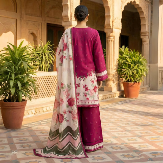 Monochrome - Stitched 3 Piece Suit