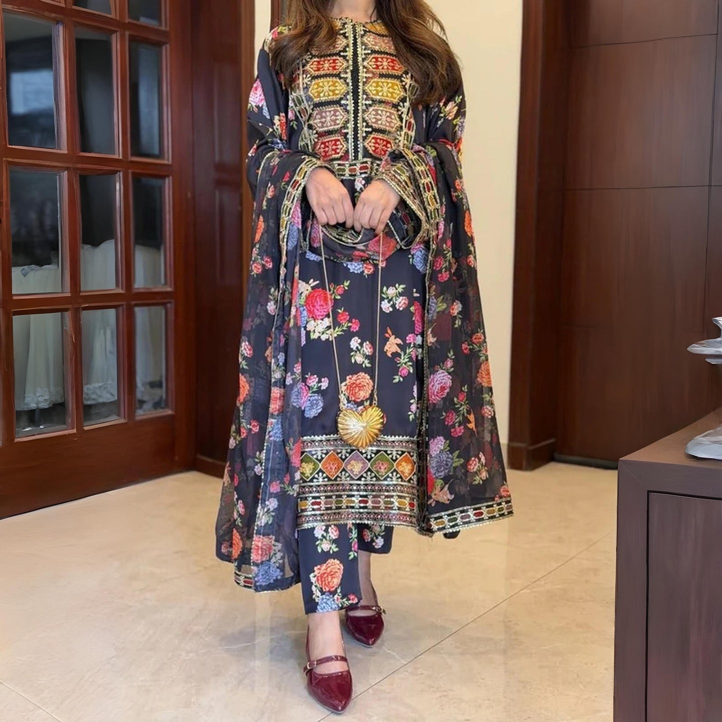 Bulbul - Stitched 3 Pc Suit