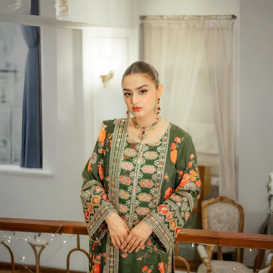 Aleena - Stitched 3 Pc Suit