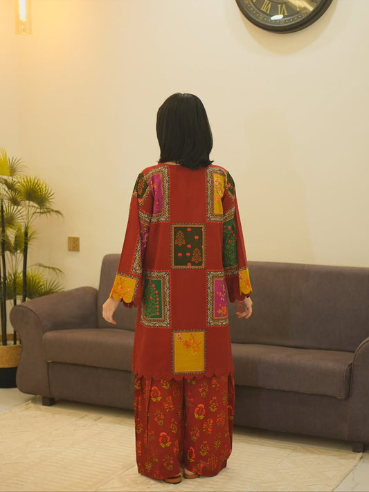 Zareen ( Stitched 2 Pcs)