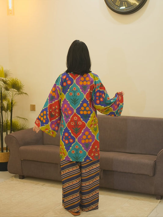 Rang-e-Zevar ( Stitched 2 Pcs )