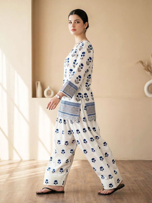 Anmol Digital Printed 2 PCs (Farshi Shlwar)