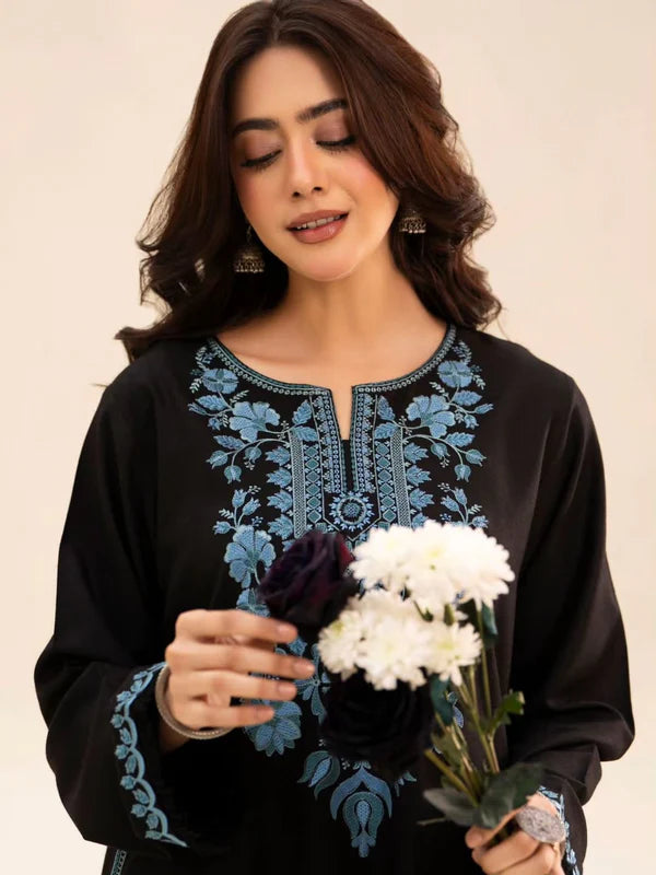 Zara Cotton Embroided 2 PCs
