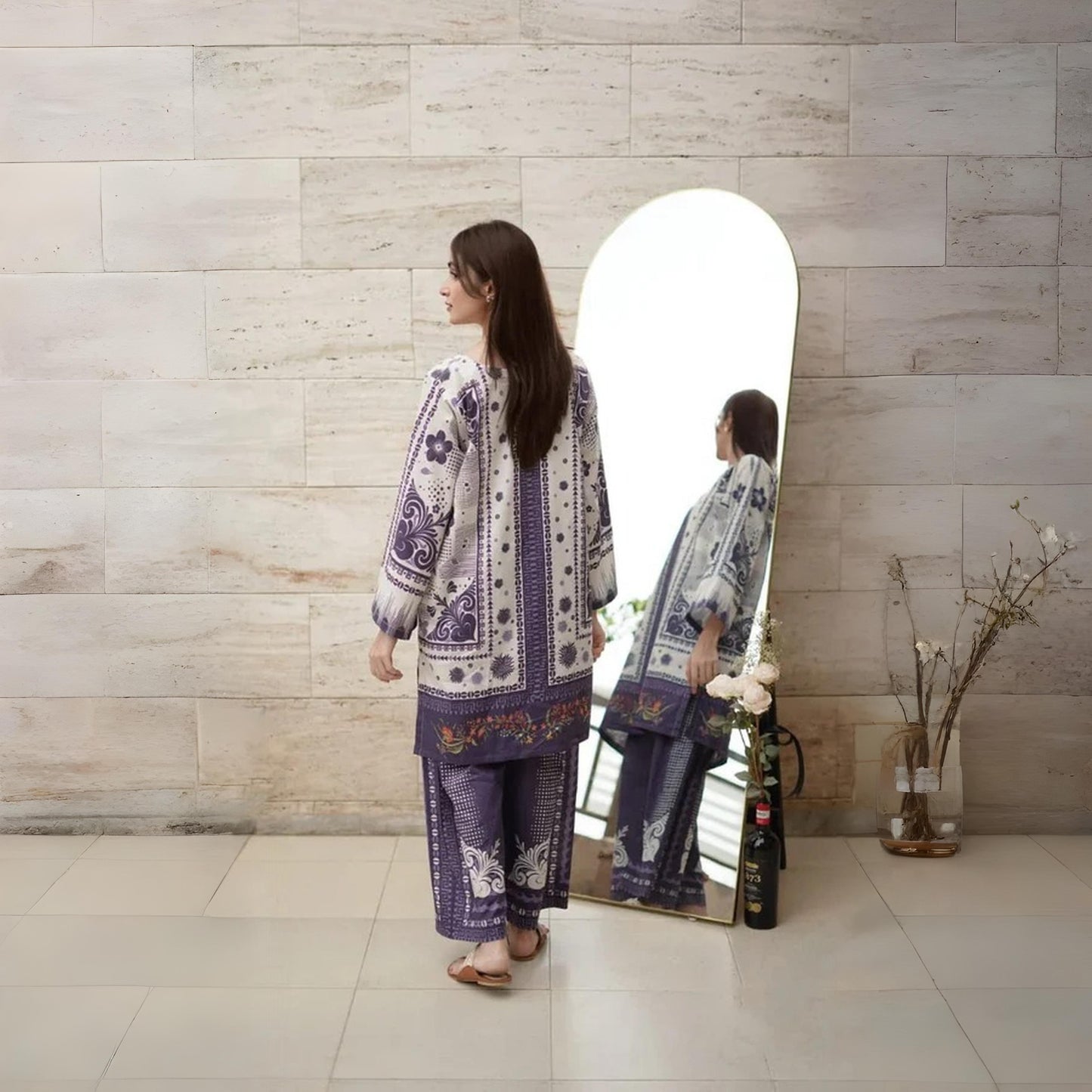 Maharani - Stitched 2 Pc Suit