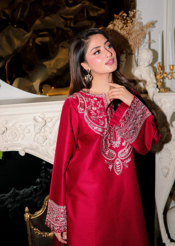 Emaan Cotton Embroided 2 PCs