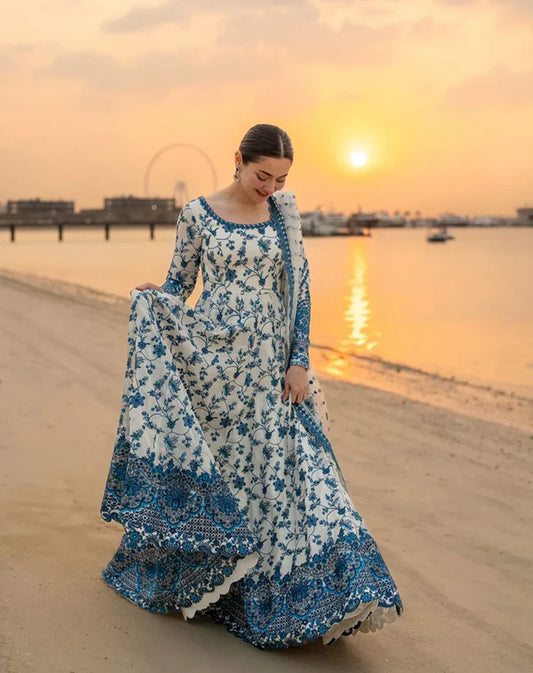 Mahrooz (Printed Frok 3 PCs)