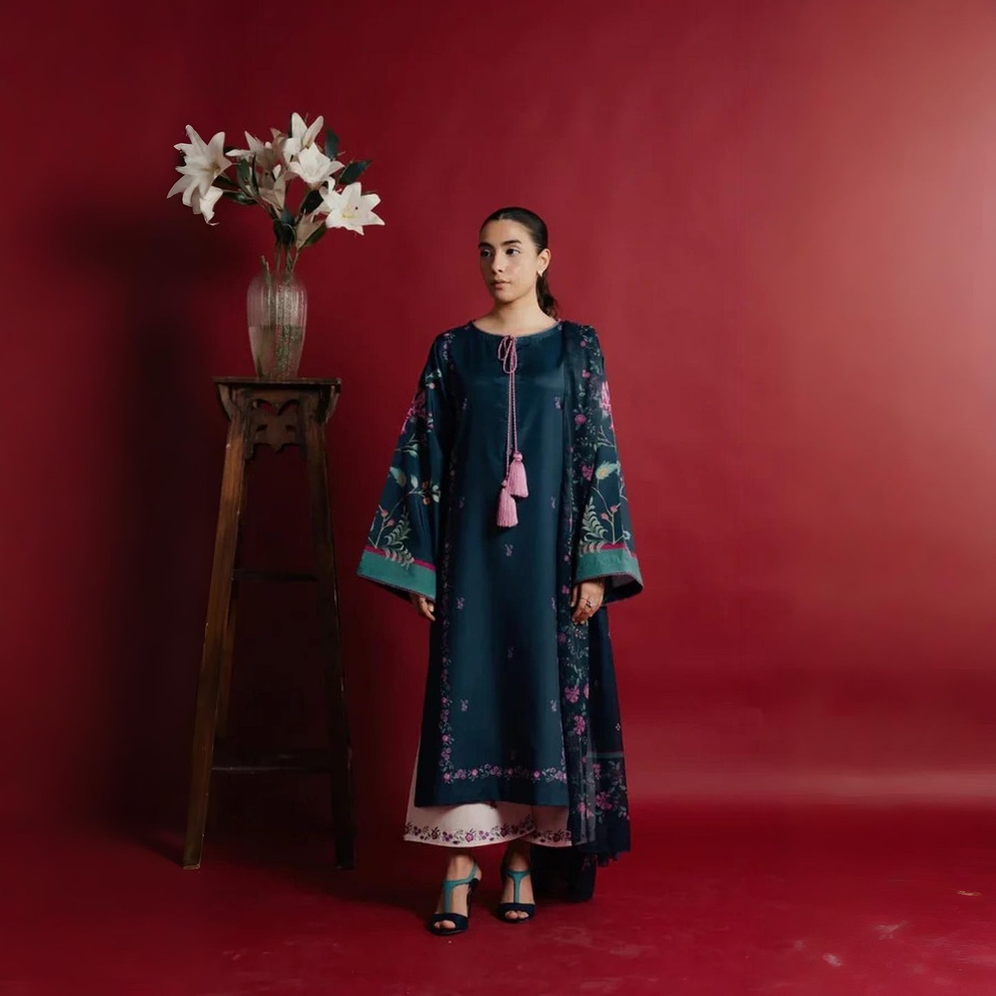 Ensemble - Stitched 3 Pc Suit