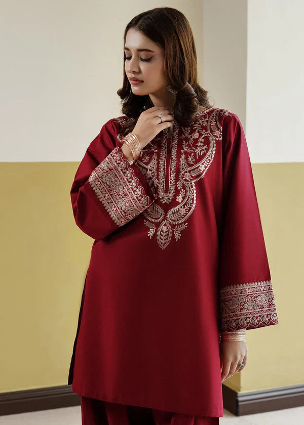 Emaan Cotton Embroided 2 PCs