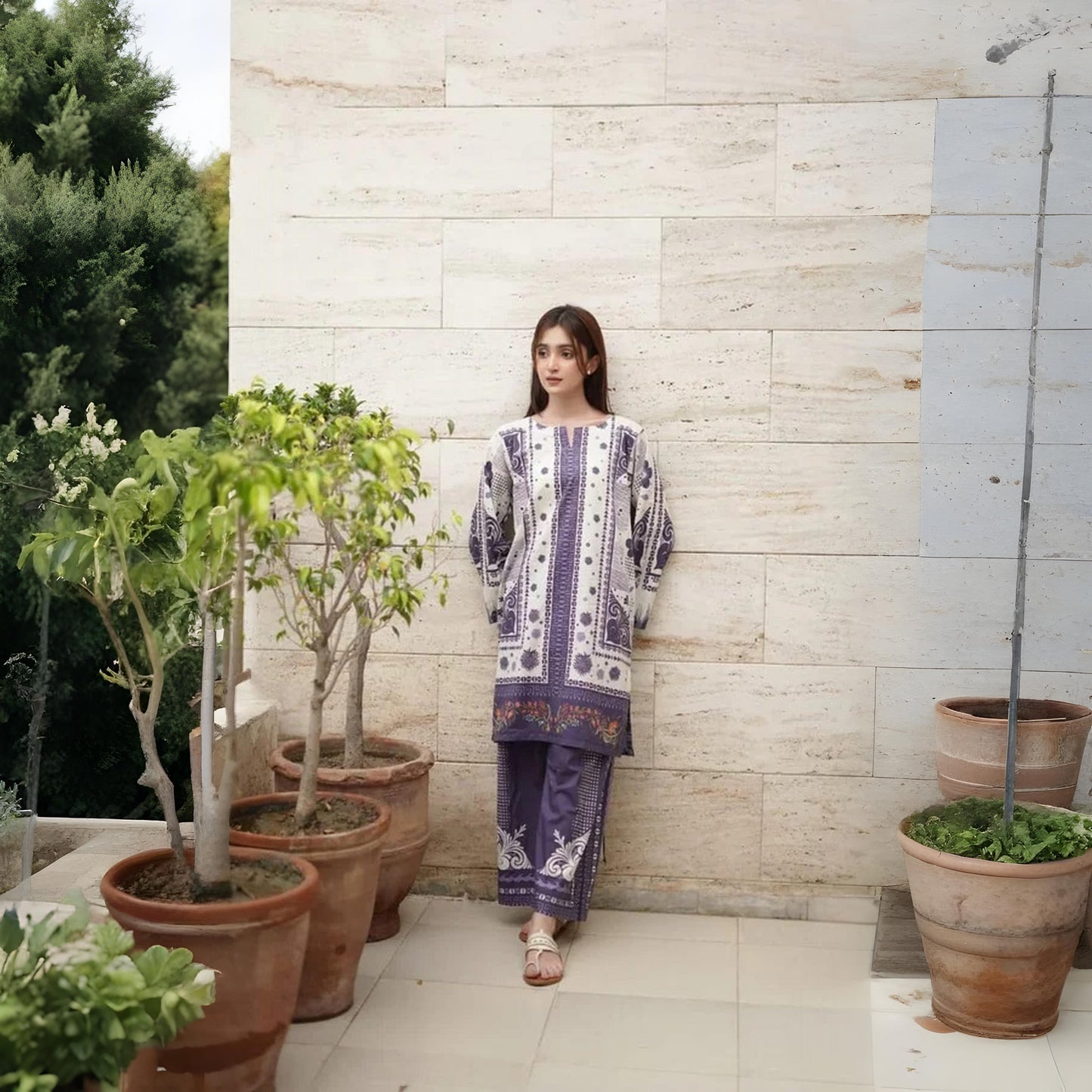 Maharani - Stitched 2 Pc Suit