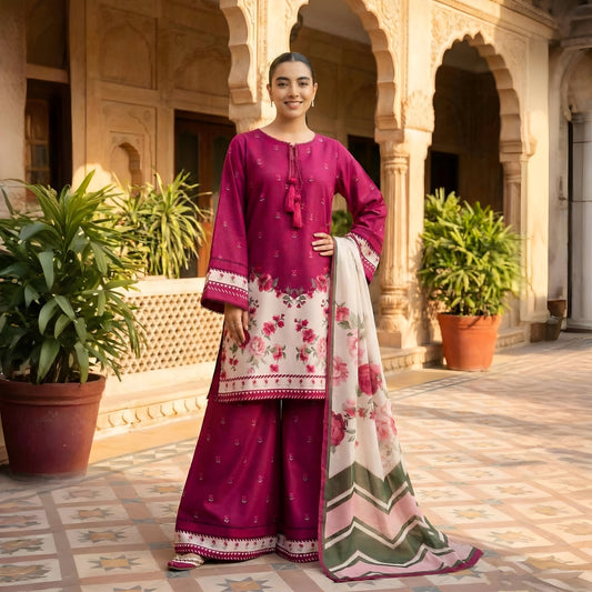 Monochrome - Stitched 3 Piece Suit