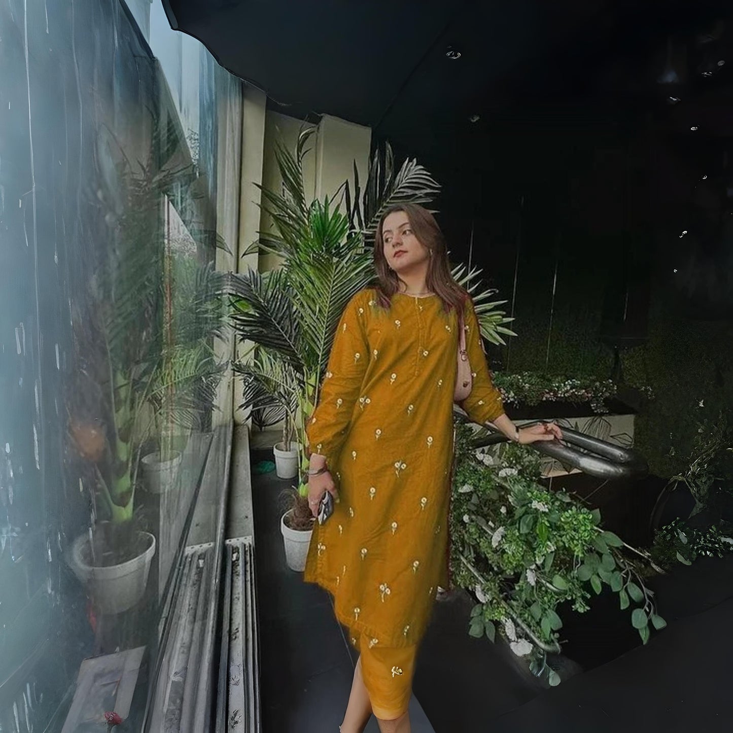 Floral Delight - Stitched 2 Pc Suit