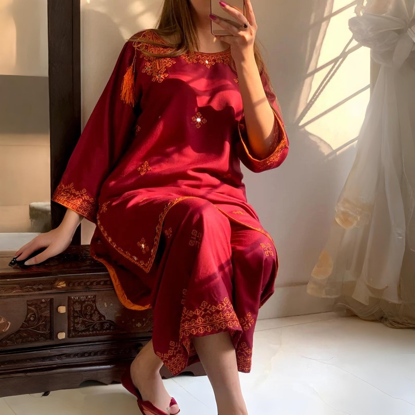 Gul Rang - Stitched 2 Pc Suit