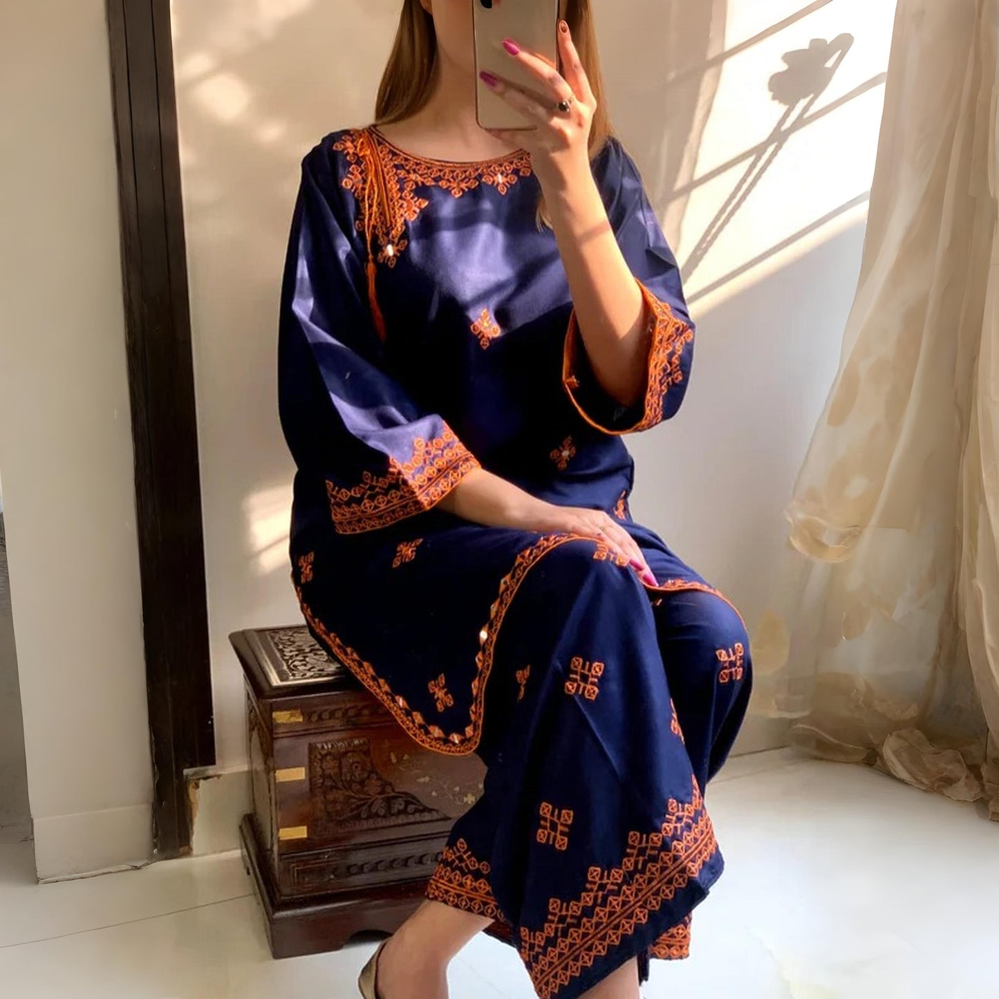 Gul Rang - Stitched 2 Pc Suit