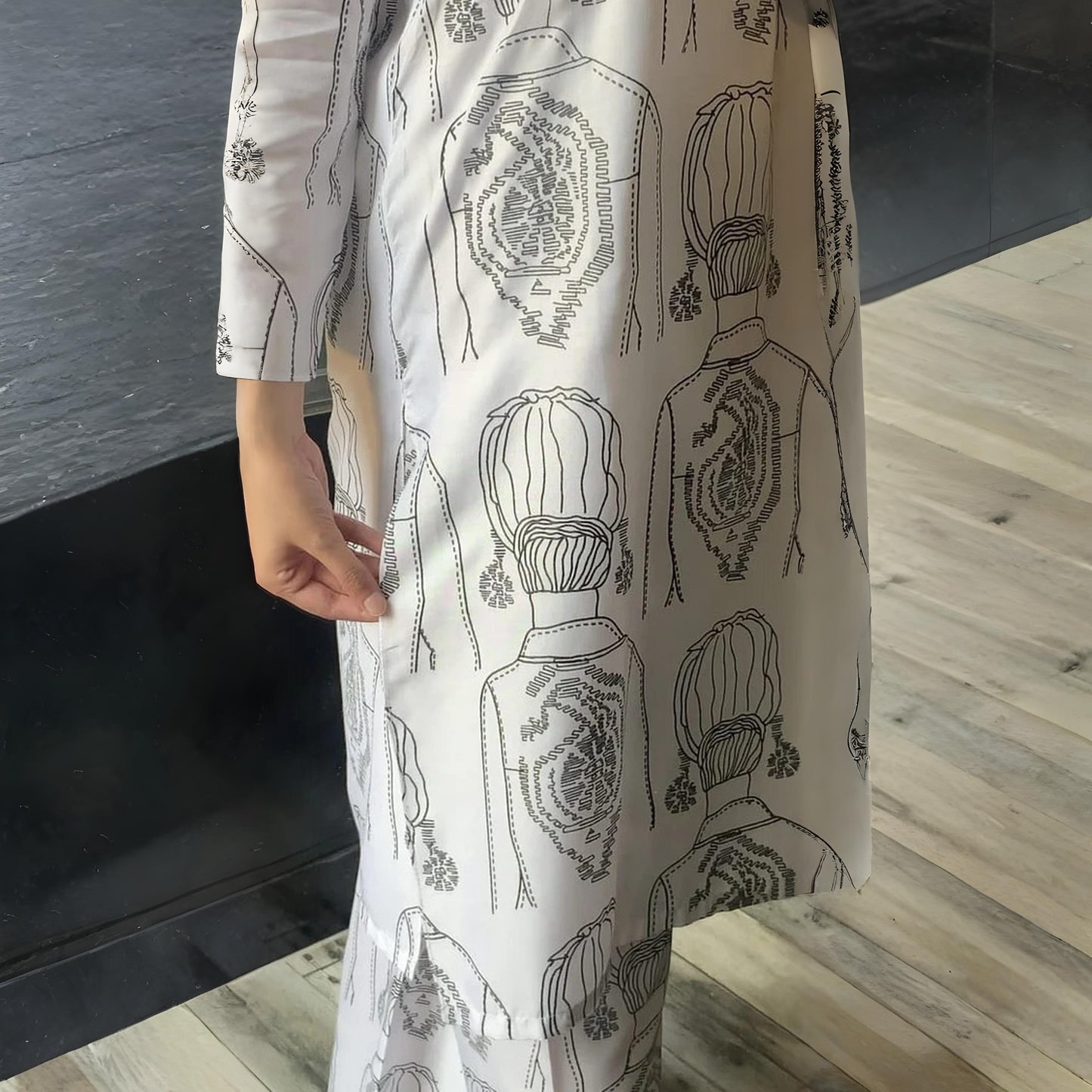 Lagcy - Stitched 2 Pc Suit