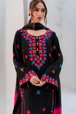 Nyra Embroided Long Length 3 PCs