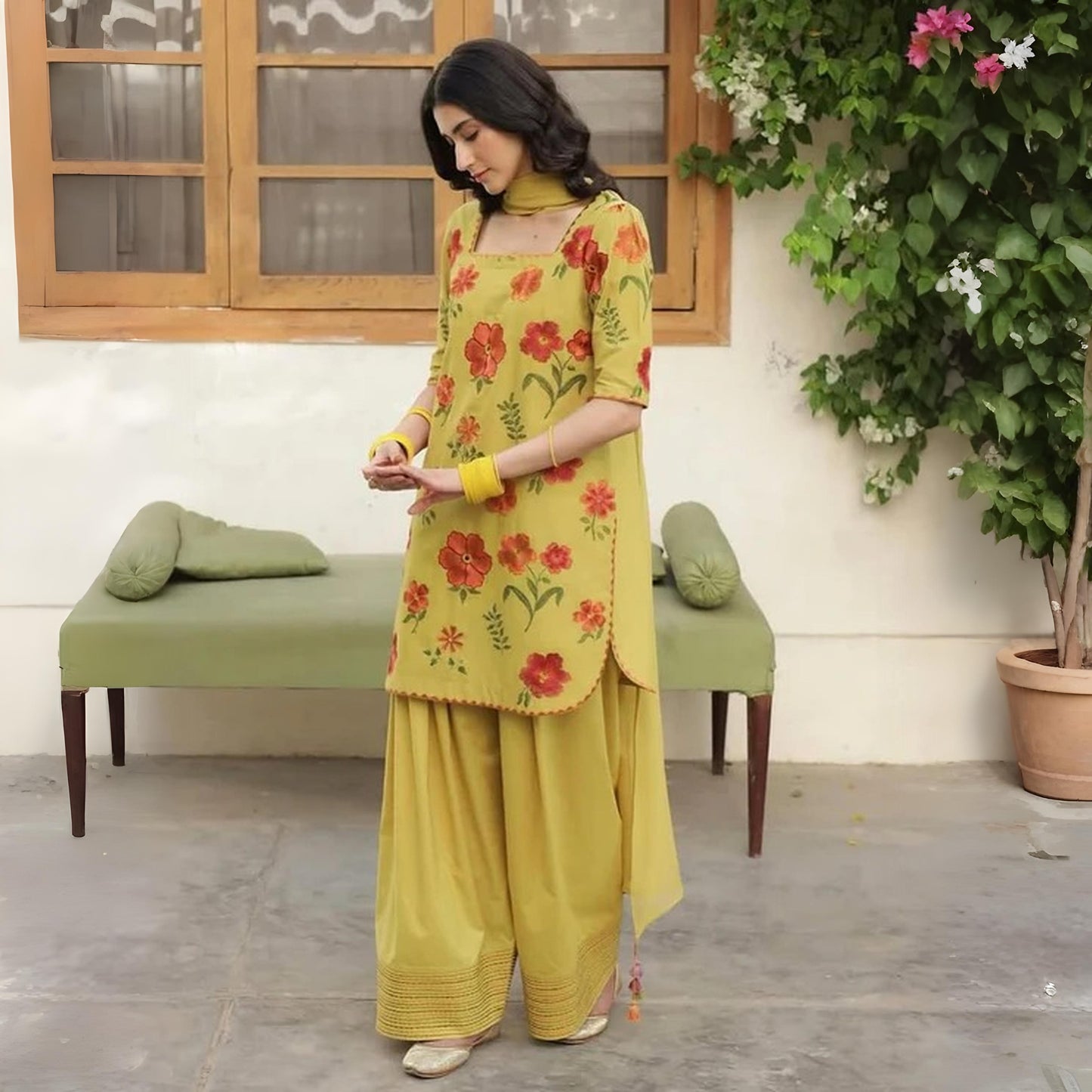 Mehek - Stitched 3 Pc Suit