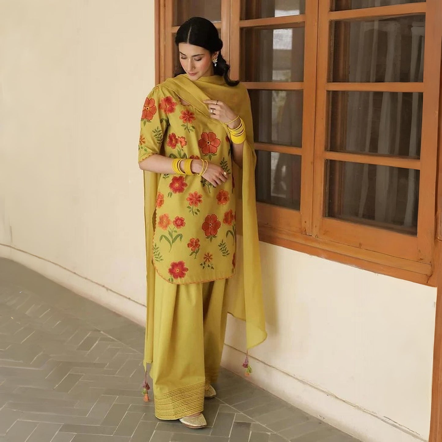 Mehek - Stitched 3 Pc Suit