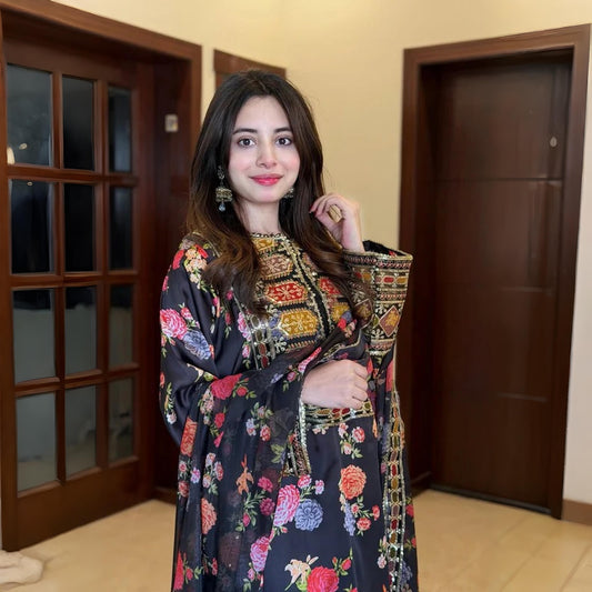 Bulbul - Stitched 3 Pc Suit