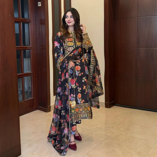 Bulbul - Stitched 3 Pc Suit