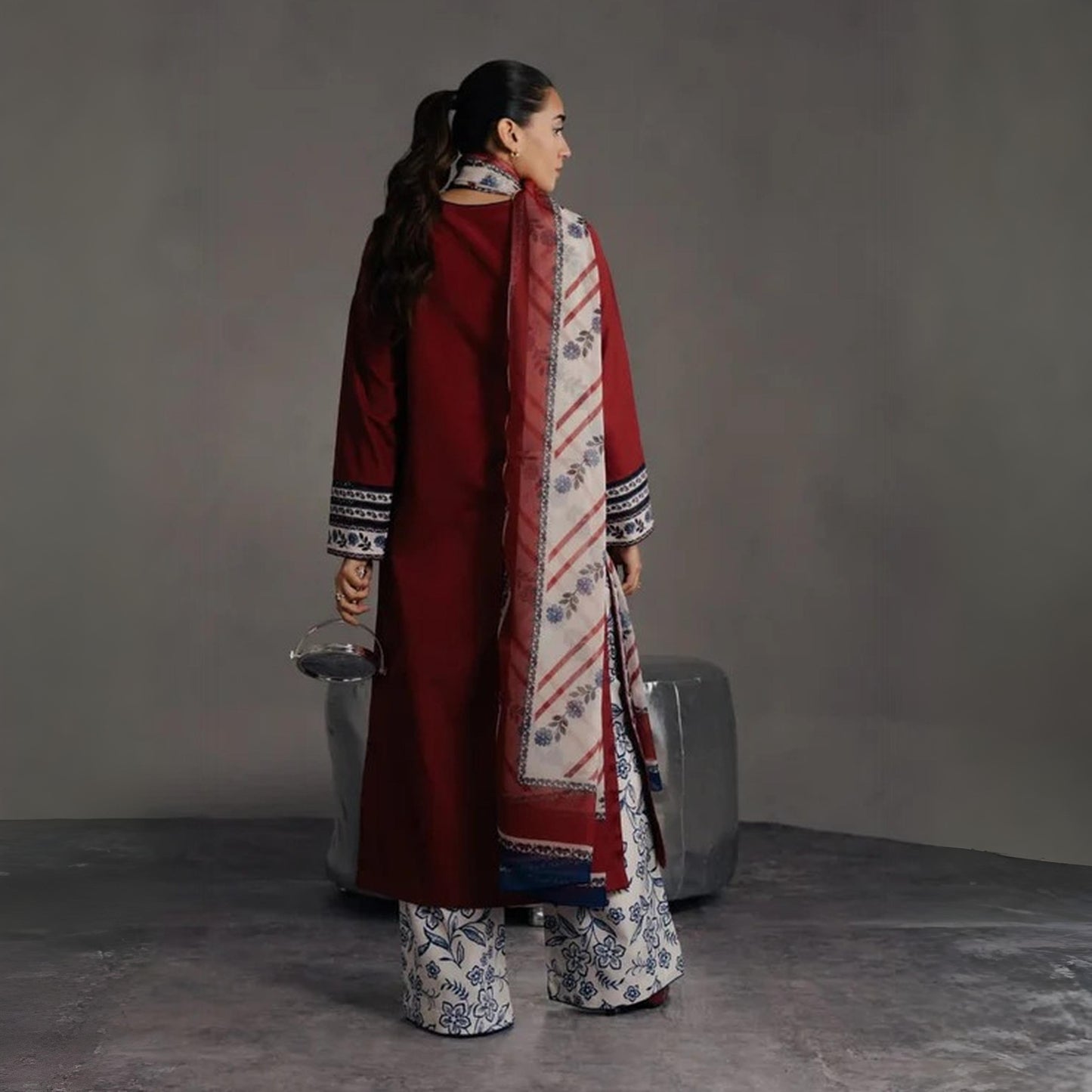 Zimal - Stitched 3 Pc Suit