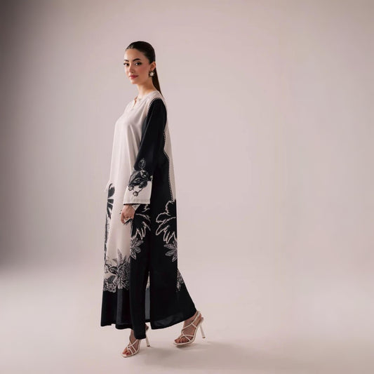 Winter Harmony - Stitched 2 Pc Suit