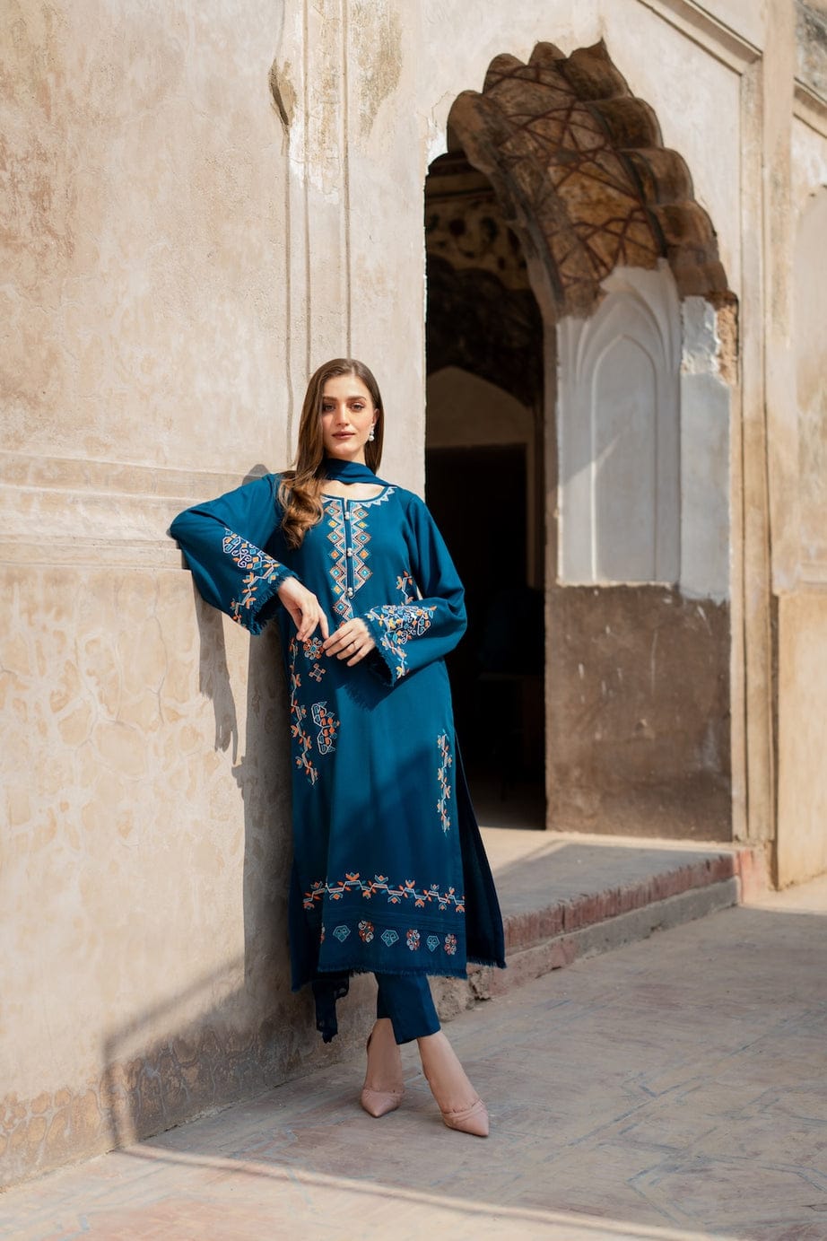 Sapphire Dusk – 3PC Stitched Suit