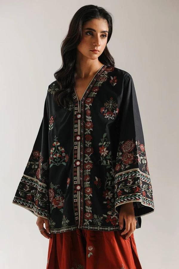 ETHNIC (BLACK & RED STITCHED 2PC)