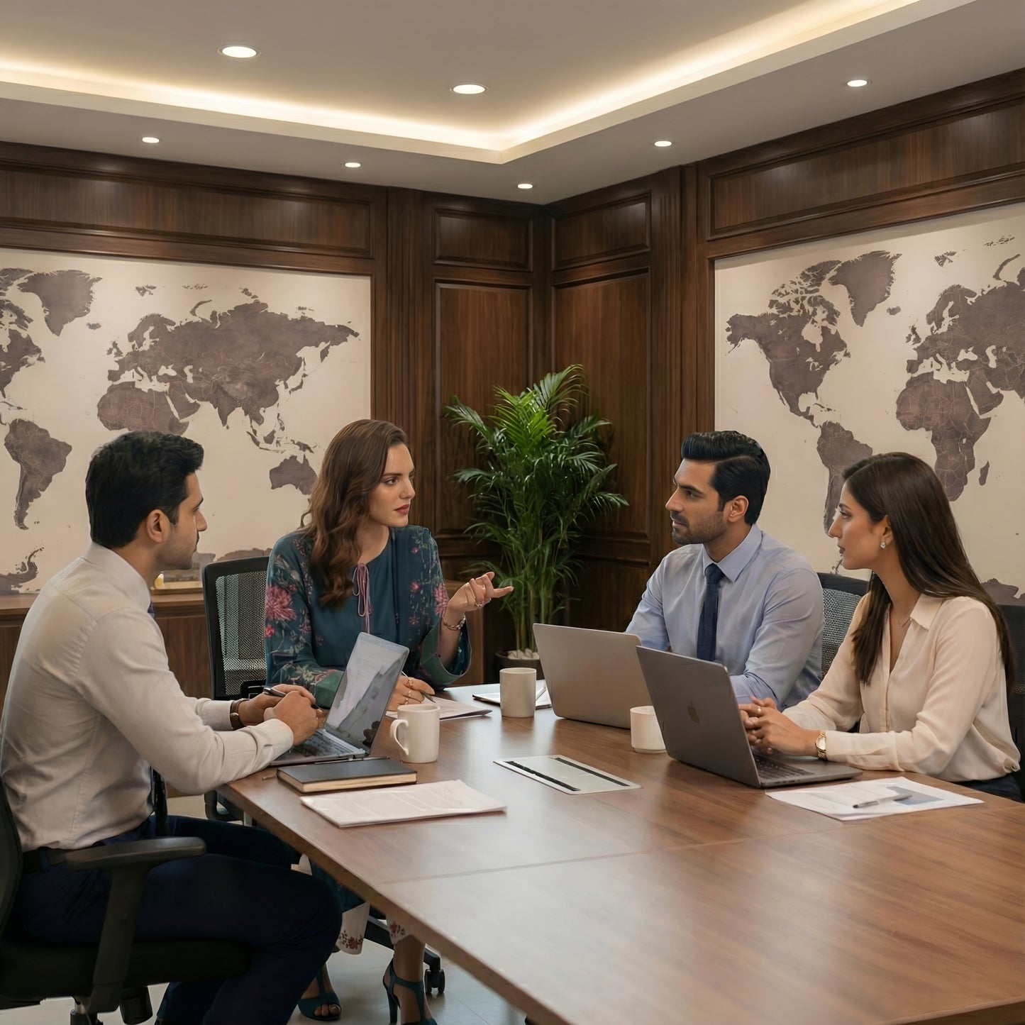 Ensemble - Stitched 3 Pc Suit