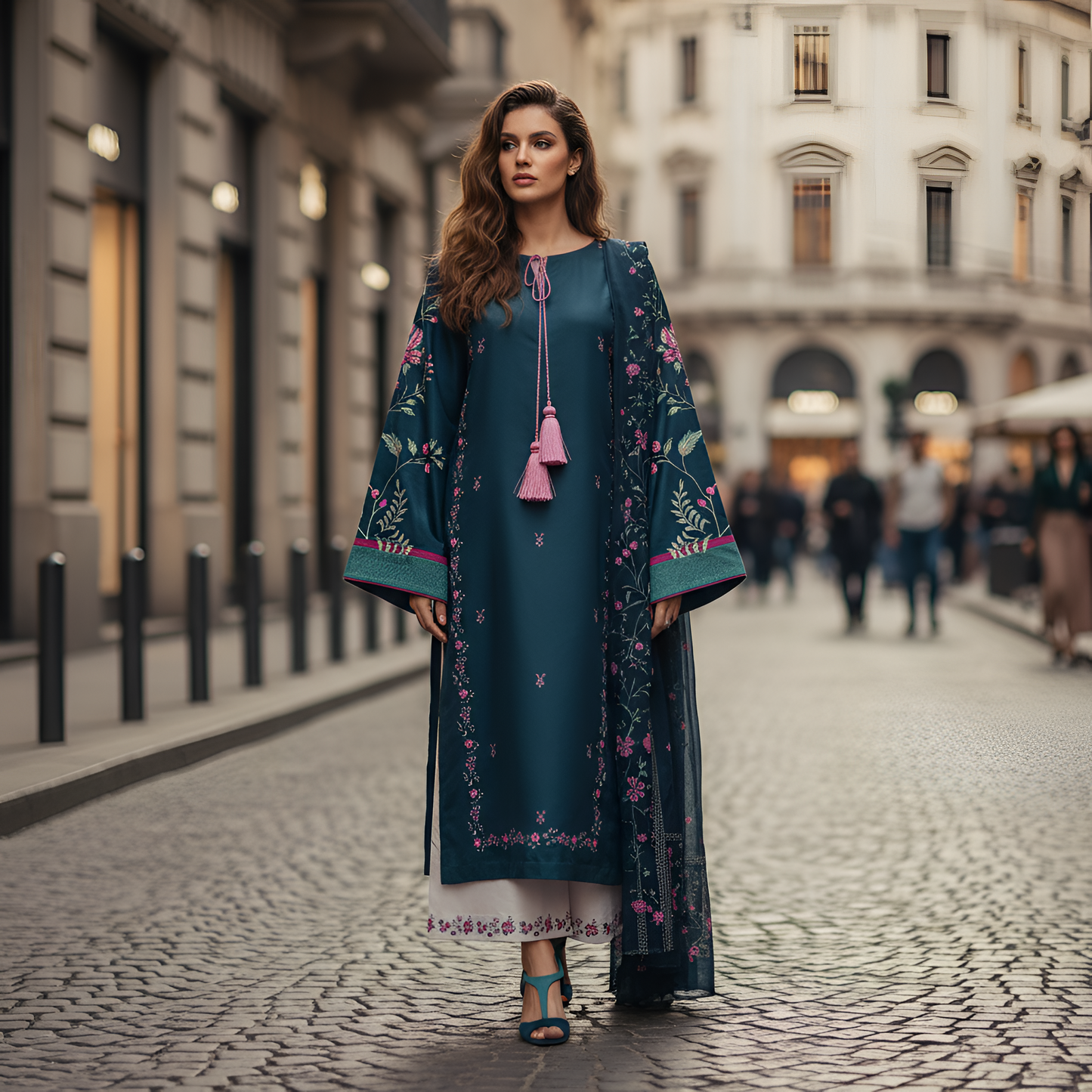 Ensemble - Stitched 3 Pc Suit